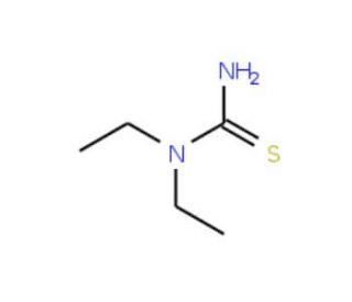 N,N-diethylthiourea (CAS 7204-46-8) - chemical structure image