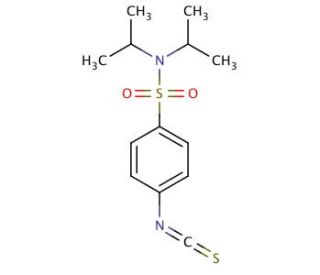 N,N-Diisopropyl-4-isothiocyanatobenzenesulfonamide - chemical structure image