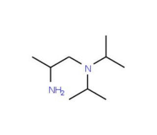 N,N-Diisopropyl-propane-1,2-diamine (CAS 29151-48-2) - chemical structure image