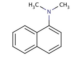 N,N-Dimethyl-1-naphthylamine (CAS 86-56-6) - chemical structure image