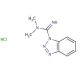 N,N-Dimethyl-1H-benzotriazole-1-carboximidamide Monohydrochloride (CAS 827042-23-9) - chemical structure image