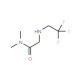 N,N-dimethyl-2-[(2,2,2-trifluoroethyl)amino]acetamide - chemical structure image