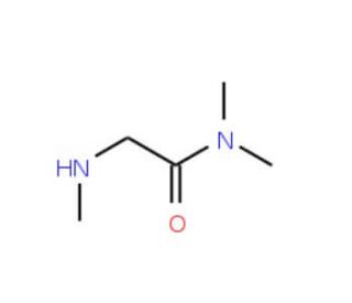 N,N-dimethyl-2-(methylamino)acetamide (CAS 1857-20-1) - chemical structure image