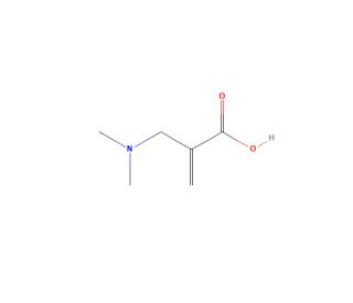 N,N-Dimethyl-2-methylene-&beta;-alanine (CAS 5415-98-5) - chemical structure image