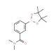 N,N-Dimethyl-3-(4,4,5,5-tetramethyl-1,3,2-dioxaborolan-2-yl)benzamide (CAS 400727-57-3) - chemical structure image