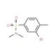 N,N-Dimethyl 3-bromo-4-methylbenzenesulfonamide (CAS 850429-72-0) - chemical structure image
