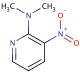 N,N-Dimethyl-3-nitropyridin-2-amine (CAS 5028-23-9) - chemical structure image