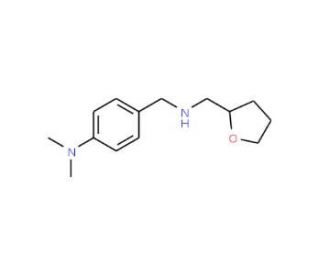 N,N-dimethyl-4-{[(tetrahydrofuran-2-ylmethyl)amino]methyl}aniline - chemical structure image