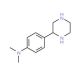 N,N-Dimethyl-4-(2-piperazinyl)aniline (CAS 904814-36-4) - chemical structure image