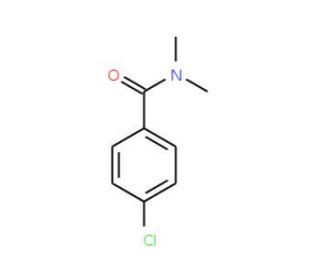 N,N-Dimethyl 4-chlorobenzamide (CAS 14062-80-7) - chemical structure image