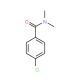 N,N-Dimethyl 4-chlorobenzamide (CAS 14062-80-7) - chemical structure image
