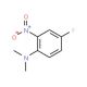N,N-Dimethyl 4-fluoro-2-nitroaniline (CAS 69261-01-4) - chemical structure image