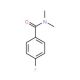 N,N-Dimethyl 4-fluorobenzamide (CAS 24167-56-4) - chemical structure image