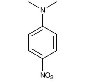 N,N-Dimethyl-4-nitroaniline (CAS 100-23-2) - chemical structure image