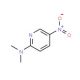 N,N-dimethyl-5-nitropyridin-2-amine (CAS 2554-75-8) - chemical structure image