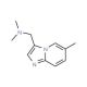 N,N-Dimethyl(6-methylimidazo[1,2-a]pyridin-3-yl)-methanamine - chemical structure image