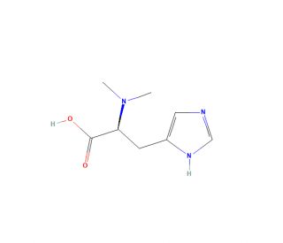 N,N-Dimethyl-histidine, HCl Hydrate (CAS 24940-57-6) - chemical structure image