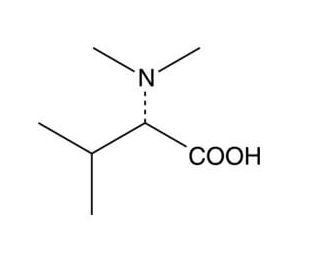 N,N-dimethyl-L-Valine (CAS 2812-32-0) - chemical structure image