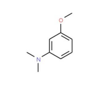 N,N-Dimethyl-m-anisidine (CAS 15799-79-8) - chemical structure image
