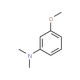 N,N-Dimethyl-m-anisidine (CAS 15799-79-8) - chemical structure image