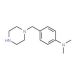 N,N-Dimethyl-N-[4-(piperazin-1-ylmethyl)phenyl]-amine (CAS 89292-79-5) - chemical structure image
