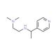 N,N-dimethyl-N′-(1-pyridin-4-ylethyl)ethane-1,2-diamine (CAS 136469-85-7) - chemical structure image