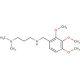 N,N-Dimethyl-N′-(2,3,4-trimethoxy-benzyl)-propane-1,3-diamine - chemical structure image