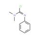 N,N-dimethyl-N′-phenylcarbamimidic chloride (CAS 7684-30-2) - chemical structure image