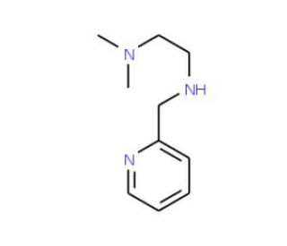 N,N-Dimethyl-N&prime;-pyridin-2-ylmethyl-ethane-1,2-diamine - chemical structure image
