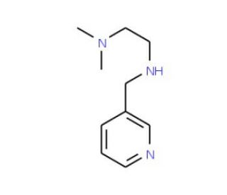 N,N-Dimethyl-N&prime;-pyridin-3-ylmethyl-ethane-1,2-diamine - chemical structure image