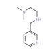 N,N-Dimethyl-N′-pyridin-3-ylmethyl-ethane-1,2-diamine - chemical structure image