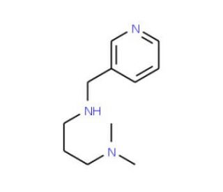 N,N-Dimethyl-N&prime;-pyridin-3-ylmethyl-propane-1,3-diamine - chemical structure image