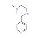 N,N-Dimethyl-N′-pyridin-4-ylmethyl-ethane-1,2-diamine - chemical structure image