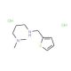 N,N-dimethyl-N′-(thien-2-ylmethyl)propane-1,3-diamine dihydrochloride - chemical structure image