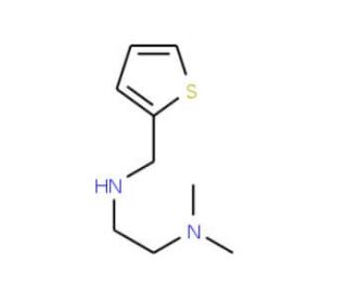 N,N-Dimethyl-N&prime;-thiophen-2-ylmethyl-ethane-1,2-diamine - chemical structure image