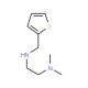 N,N-Dimethyl-N′-thiophen-2-ylmethyl-ethane-1,2-diamine - chemical structure image