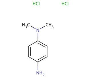 N,N-Dimethyl-p-phenylenediamine dihydrochloride (CAS 536-46-9) - chemical structure image