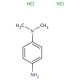 N,N-Dimethyl-p-phenylenediamine dihydrochloride (CAS 536-46-9) - chemical structure image