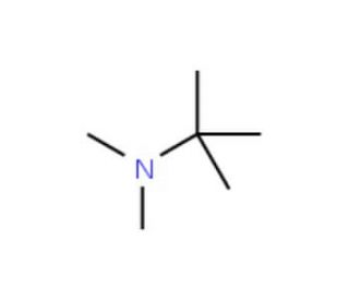 N,N-Dimethyl-tert-butylamine (CAS 918-02-5) - chemical structure image