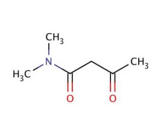N,N-Dimethylacetoacetamide solution (CAS 2044-64-6) - chemical structure image