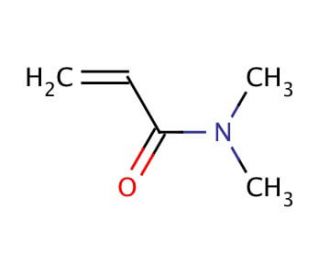 N,N-Dimethylacrylamide (CAS 2680-03-7) - chemical structure image