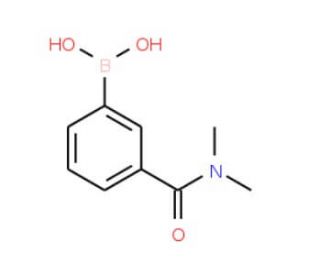 N,N-Dimethylbenzamide-3-boronic acid (CAS 373384-14-6) - chemical structure image