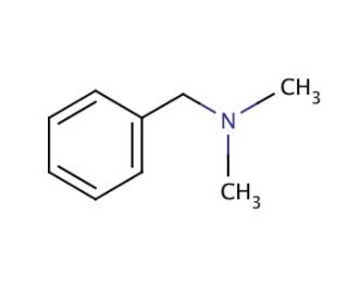 N,N-Dimethylbenzylamine (CAS 103-83-3) - chemical structure image