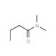 N,N-Dimethylbutyramide (CAS 760-79-2) - chemical structure image