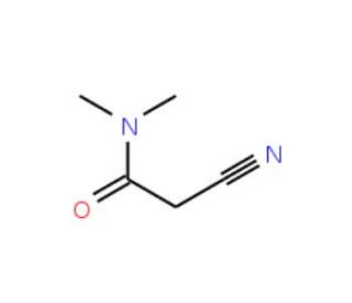N,N-Dimethylcyanoacetamide (CAS 7391-40-4) - chemical structure image
