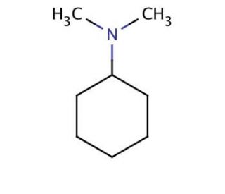 N,N-Dimethylcyclohexylamine (CAS 98-94-2) - chemical structure image