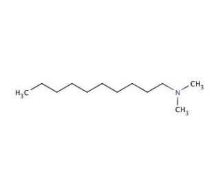 N,N-Dimethyldecylamine (CAS 1120-24-7) - chemical structure image