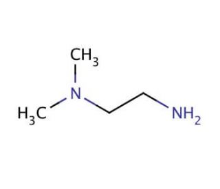 N,N-Dimethylethylenediamine (CAS 108-00-9) - chemical structure image