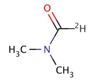 N,N-Dimethylformamide-d1 (CAS 2914-27-4) - chemical structure image