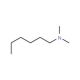 N,N-Dimethylhexylamine (CAS 4385-04-0) - chemical structure image